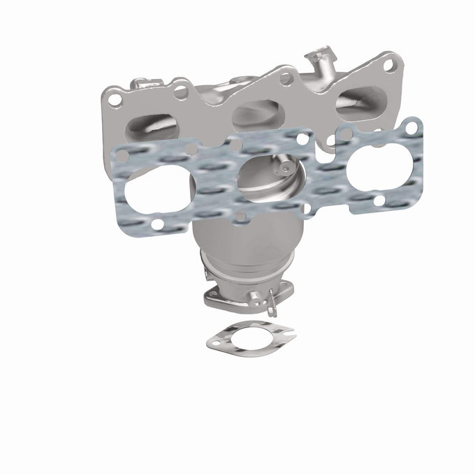 OEM Grade Federal / EPA Compliant Manifold Catalytic Converter <br>11-13 Kia Sorento, 10-12 Hyundai Santa Fe 3.5