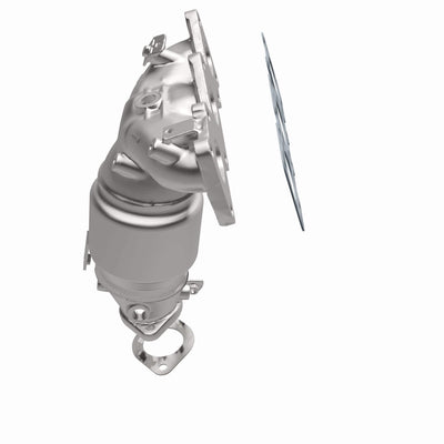 OEM Grade Federal / EPA Compliant Manifold Catalytic Converter <br>11-13 Kia Sorento, 10-12 Hyundai Santa Fe 3.5
