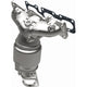 OEM Grade Federal / EPA Compliant Manifold Catalytic Converter <br>11-13 Kia Sorento, 10-12 Hyundai Santa Fe 3.5