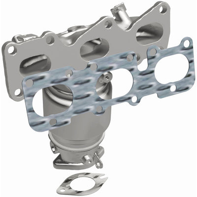 OEM Grade Federal / EPA Compliant Manifold Catalytic Converter <br>11-13 Kia Sorento, 10-12 Hyundai Santa Fe 3.5