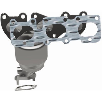 OEM Grade Federal / EPA Compliant Manifold Catalytic Converter <br>11-13 Kia Sorento, 10-12 Hyundai Santa Fe 3.5
