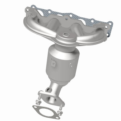 OEM Grade Federal / EPA Compliant Manifold Catalytic Converter <br>11-13 Kia Sorento, 10-12 Hyundai Santa Fe 3.5L