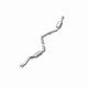California Grade CARB Compliant Direct-Fit Catalytic Converter <br>2007 Mercedes-Benz E350 3.5L Base Left
