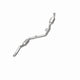 California Grade CARB Compliant Direct-Fit Catalytic Converter <br>2007 Mercedes-Benz E350 3.5L Base Right