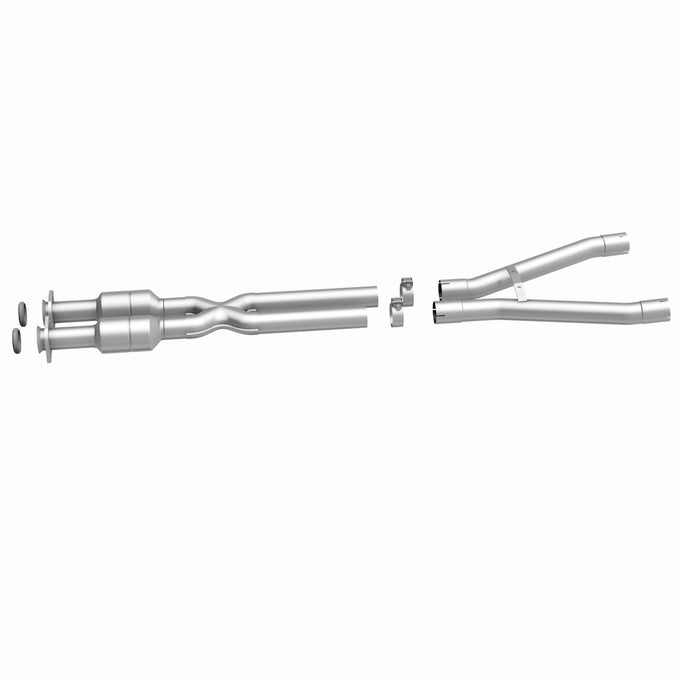 California Grade CARB Compliant Direct-Fit Catalytic Converter <br>12-13 Chevrolet Corvette 6.2L Rear