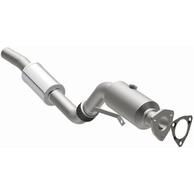 California Grade CARB Compliant Direct-Fit Catalytic Converter <br>06-08 Audi A4 Quattro 3.2L Manual Right