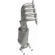 California Grade CARB Compliant Manifold Catalytic Converter <br>09-10 Chevy Aveo, Aveo5, 2009 Pontiac G3 1.6L