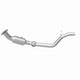 California Grade CARB Compliant Direct-Fit Catalytic Converter <br>2007 Chrysler 300, Dodge Charger, Magnum RWD Left