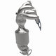 California Grade CARB Compliant Manifold Catalytic Converter <br>14-15 Nissan Rogue Select, 12-15 Nissan Rogue