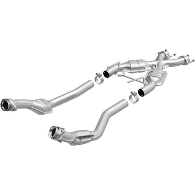 Standard Grade Federal / EPA Compliant Direct-Fit Catalytic Converter <br>86-93 Ford Mustang, 1986 Mercury Capri 5.0L