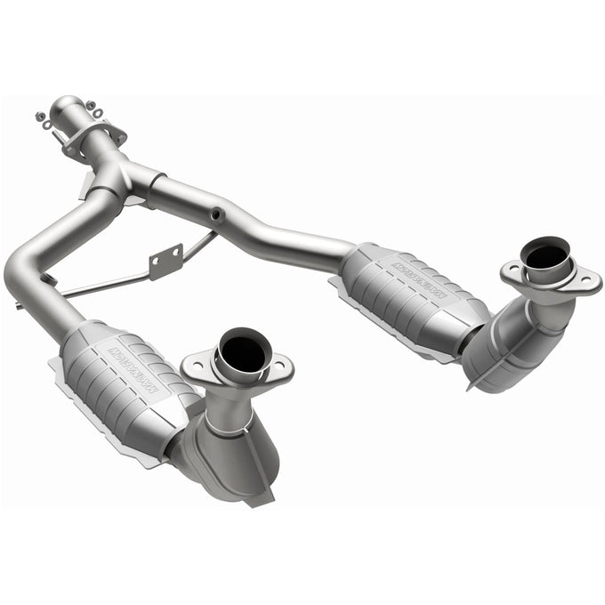 HM Grade Federal / EPA Compliant Direct-Fit Catalytic Converter <br>96-98 Ford Mustang 3.8L