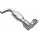 HM Grade Federal / EPA Compliant Direct-Fit Catalytic Converter <br>99-00 Ford Expedition 4.6L RWD Left