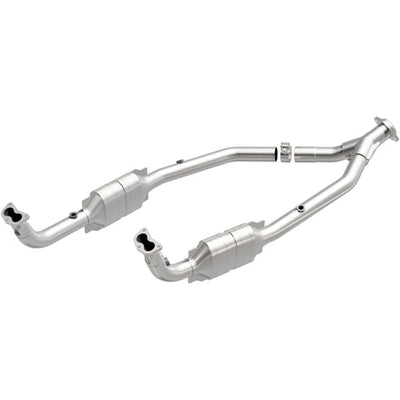 HM Grade Federal / EPA Compliant Direct-Fit Catalytic Converter <br>99-04 Land Rover Discovery 4.0L, 4.6L