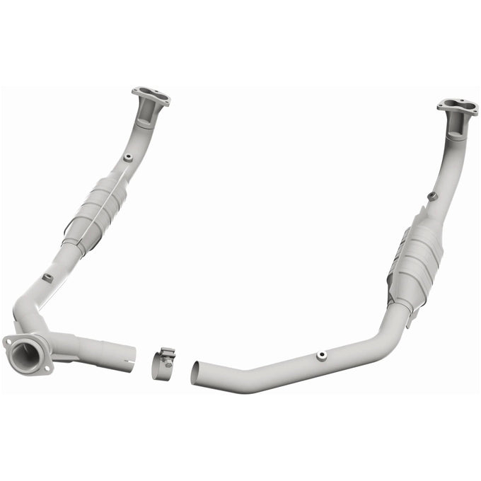 HM Grade Federal / EPA Compliant Direct-Fit Catalytic Converter <br>1997 Land Rover Defender 90, 96-98 Discovery