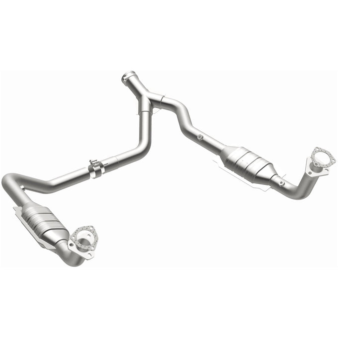 HM Grade Federal / EPA Compliant Direct-Fit Catalytic Converter <br>96-02 Land Rover Range Rover 4.0L, 4.6L HSE
