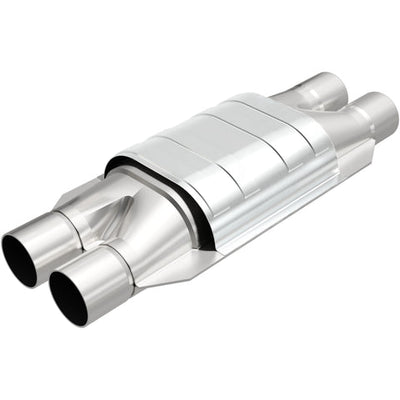 Standard Grade Federal / EPA Compliant Universal Catalytic Converter <br>85-89 Porsche 928, 75-76 Mercedes-Benz 450SE
