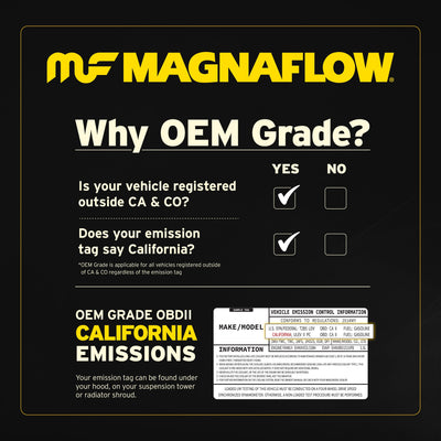 OEM Grade Federal / EPA Compliant Universal Catalytic Converter