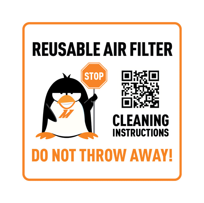 Performance Air Filter, Dry Washable <br> 21-26 Ford Bronco 2.7L,2.3L