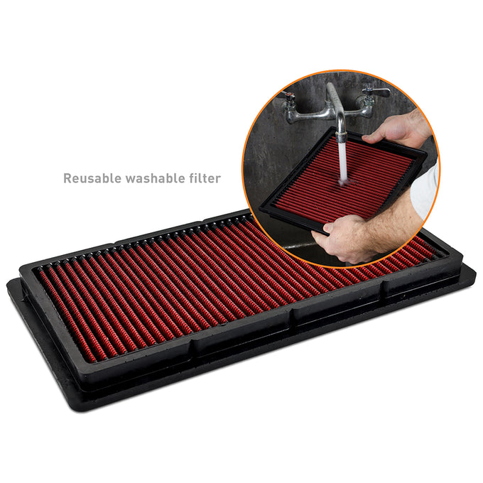Drop-In Engine Air Filter <br> 87-01 Jeep Cherokee 2.5L,4.0L