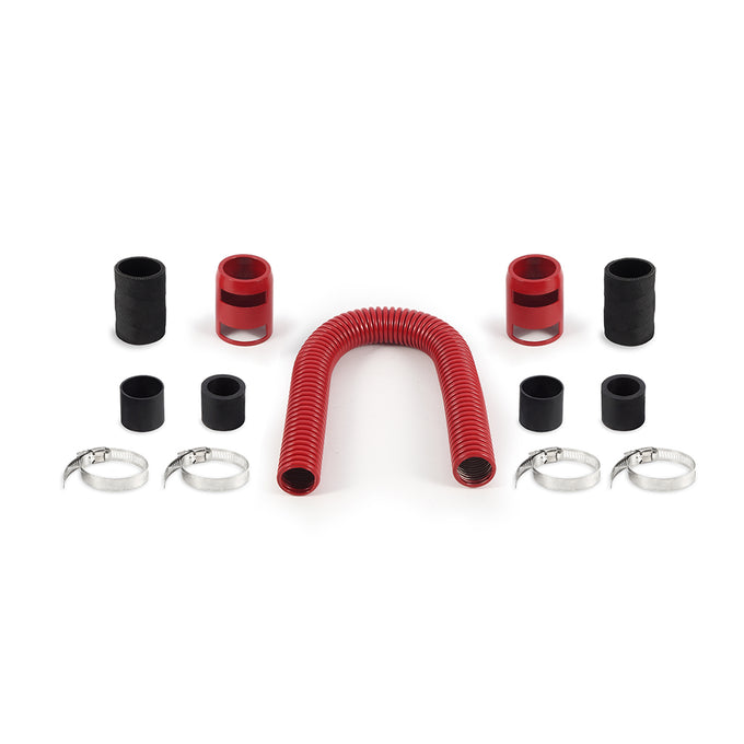 24in Flexible Stainless Steel Radiator Hose Kit <br> Universal Fit