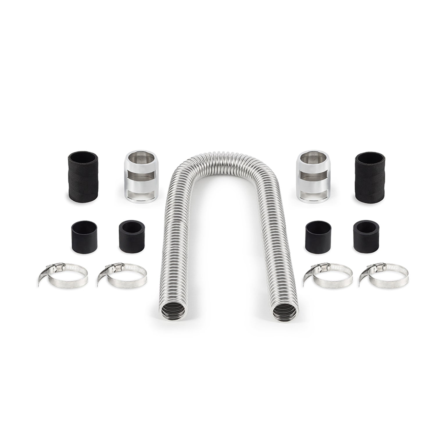 Flexible Stainless Steel Radiator Hose Kit <br> Universal Fit