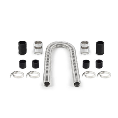 Flexible Stainless Steel Radiator Hose Kit <br> Universal Fit