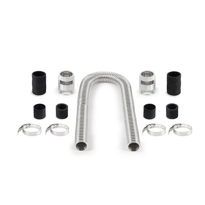 Flexible Stainless Steel Radiator Hose Kit <br> Universal Fit