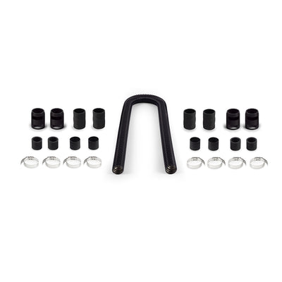 48in Flexible Stainless Steel Radiator Hose Kit <br> Universal Fit