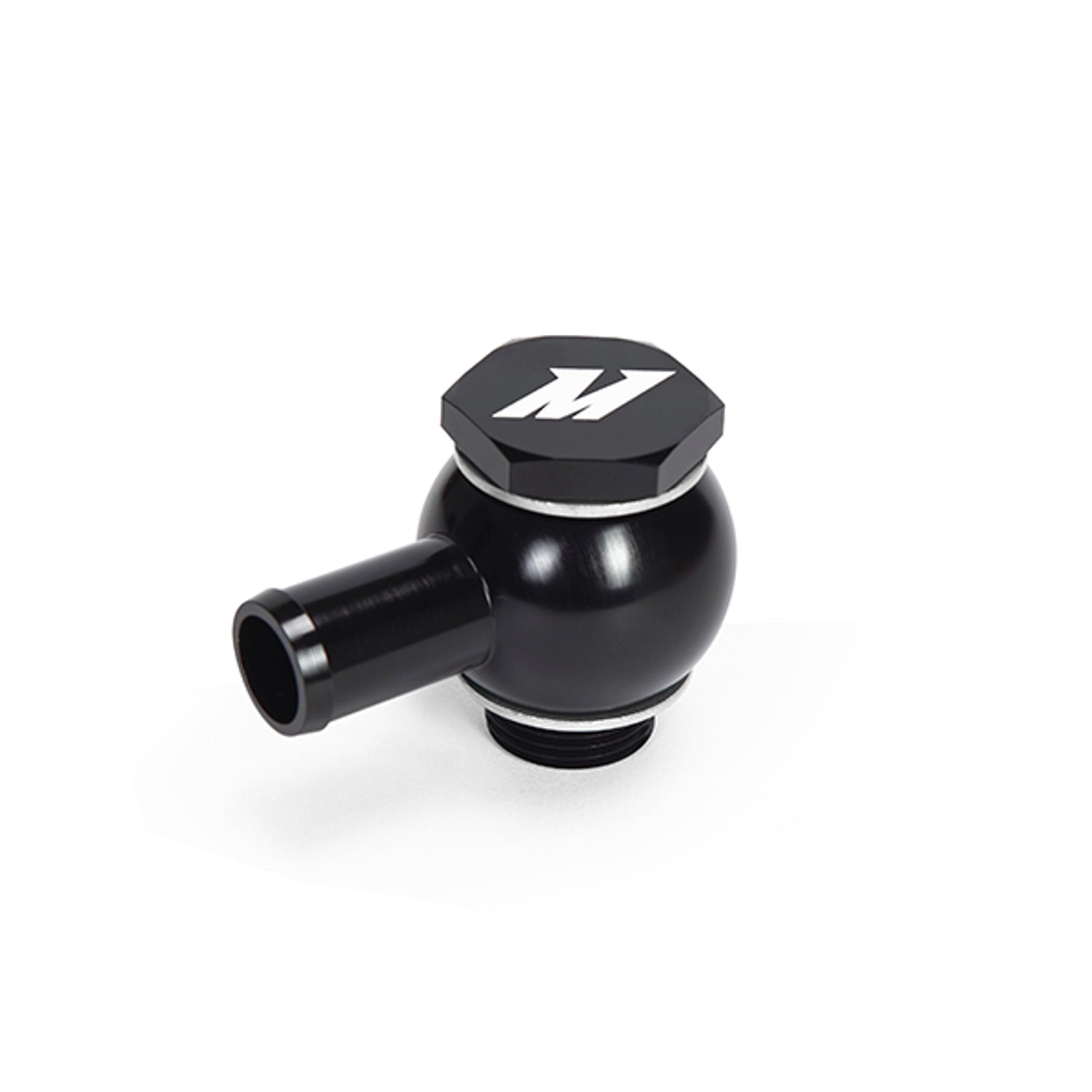 M20 x 5/8 Straight Black Banjo Fitting w/ Bolt <br> Universal Fit