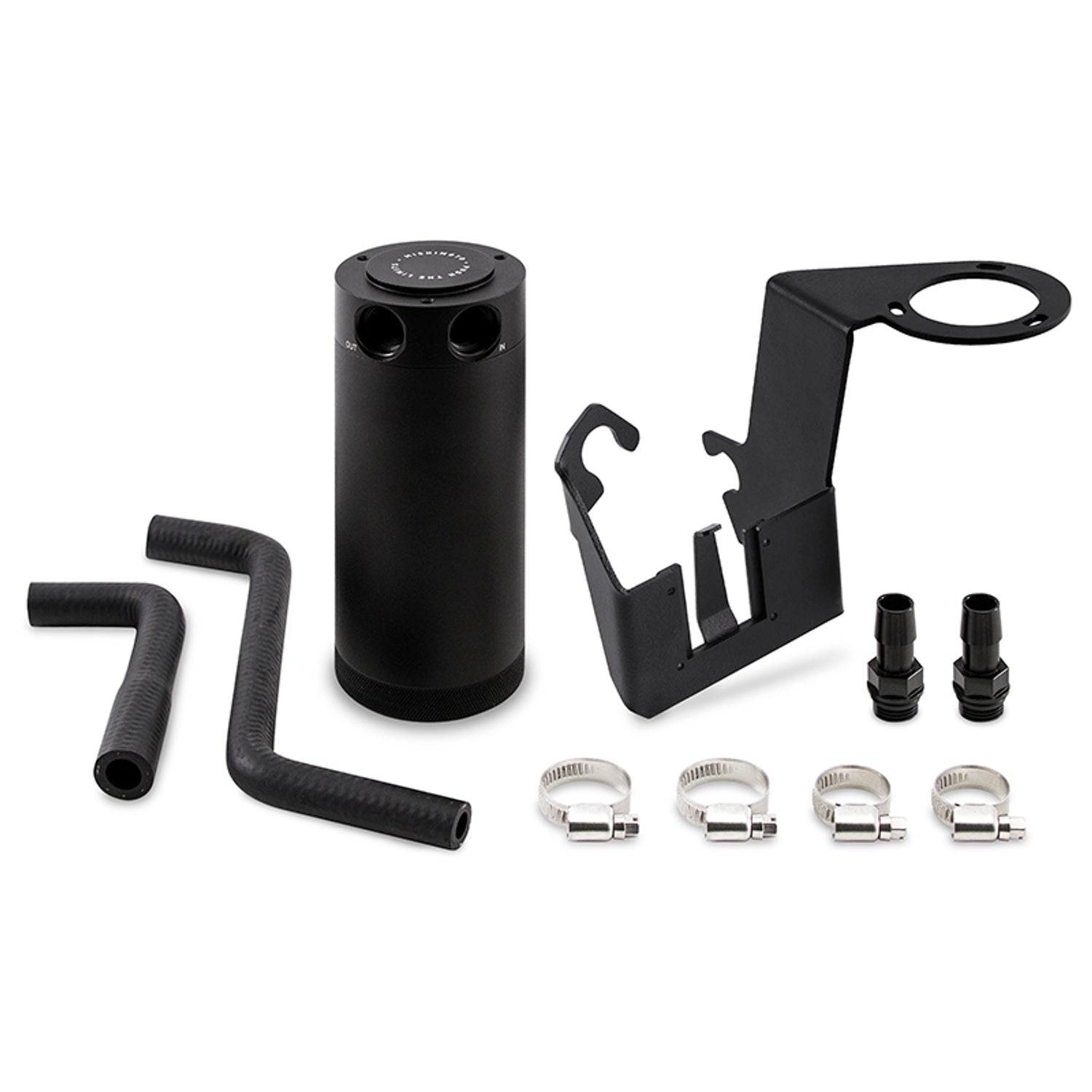 PCV Baffled Oil Catch Can Kit <br> 03-07 INFINITI G35, Nissan 350Z 3.5L