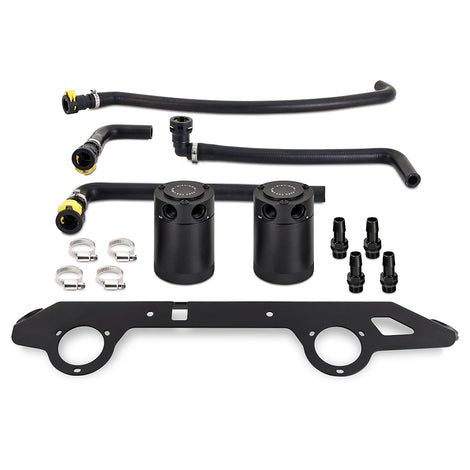 Baffled Oil Catch Can System <br> 21-22 Ford Bronco 2.7L