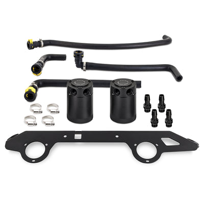 Baffled Oil Catch Can System <br> 23-26 Ford Bronco 2.7L