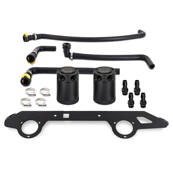 Baffled Oil Catch Can System <br> 23-26 Ford Bronco 2.7L