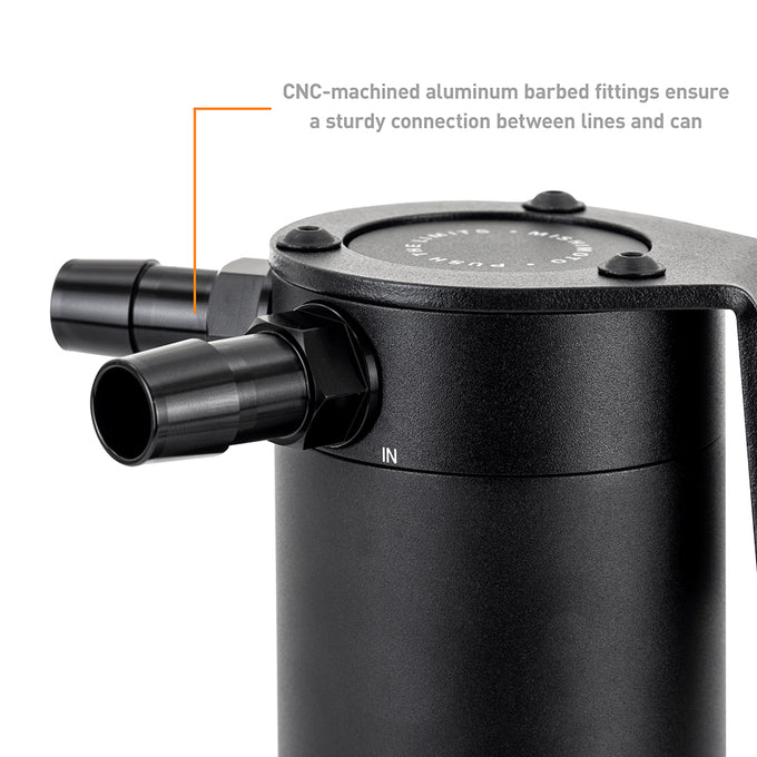 PCV Baffled Oil Catch Can Kit <br> 22-24 Subaru BRZ Toyota GR86 2.4L