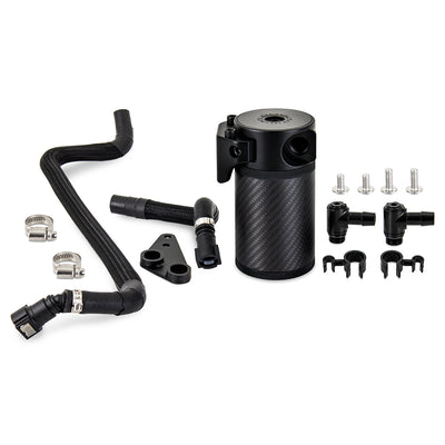 PCV Baffled Carbon Fiber Oil Catch Can Kit <br> 20-25 Chevy Corvette