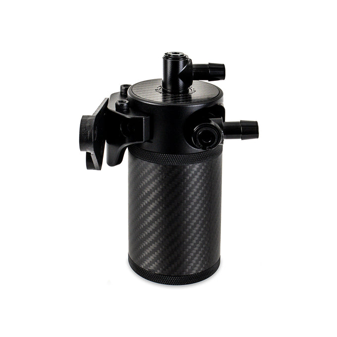 PCV Baffled Carbon Fiber Oil Catch Can Kit <br> 20-25 Chevy Corvette
