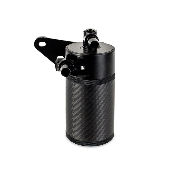 PCV Baffled Carbon Fiber Oil Catch Can Kit <br> 20-25 Chevy Corvette