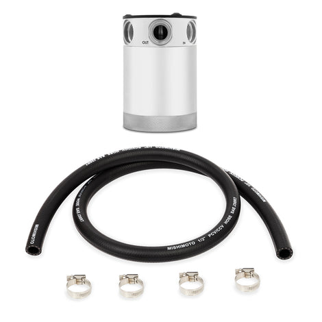 3-Port Compact Baffled Oil Catch Can <br> Thread Size: 3/8 NPT