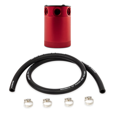 3-Port Compact Baffled Oil Catch Can <br> Thread Size: 3/8 NPT