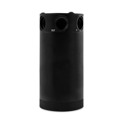 3-Port Compact Baffled Oil Catch Can <br> Universal Fit