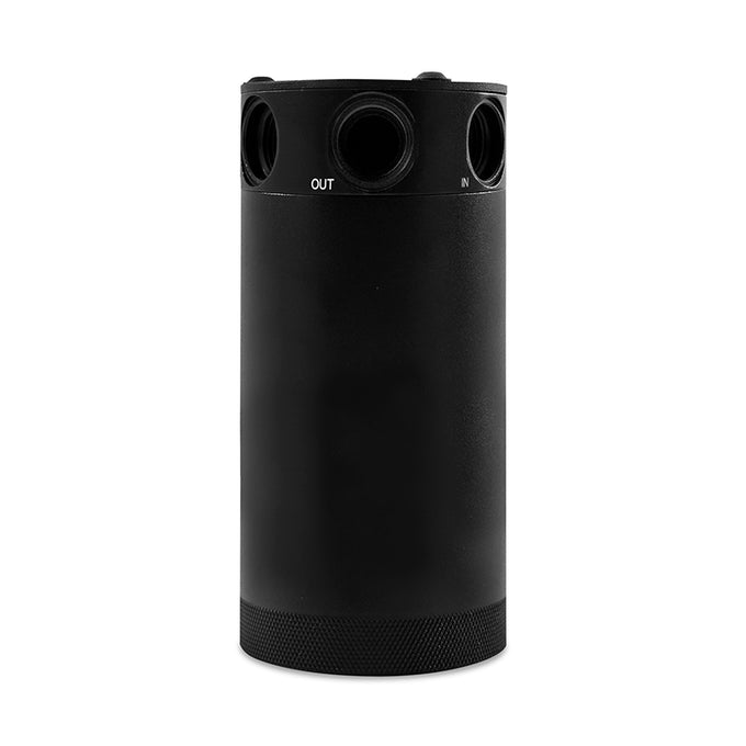 3-Port Compact Baffled Oil Catch Can <br> Universal Fit