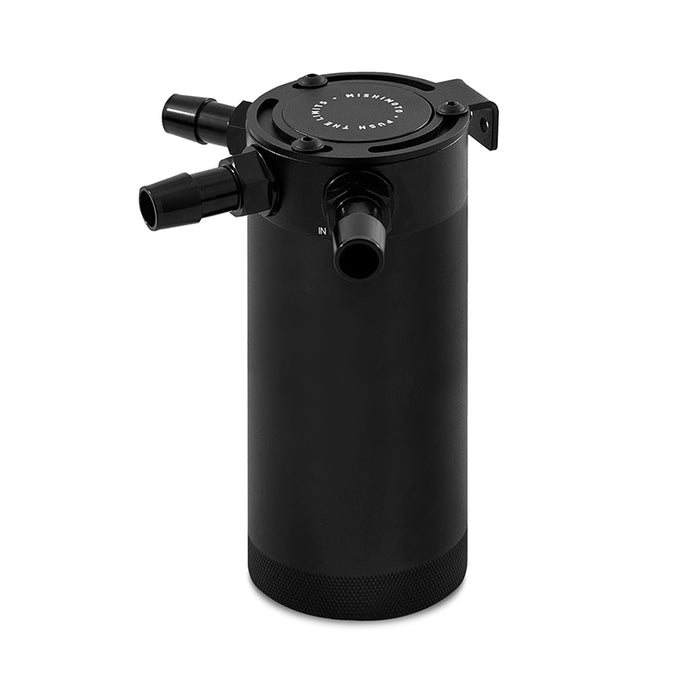 3-Port Compact Baffled Oil Catch Can <br> Universal Fit