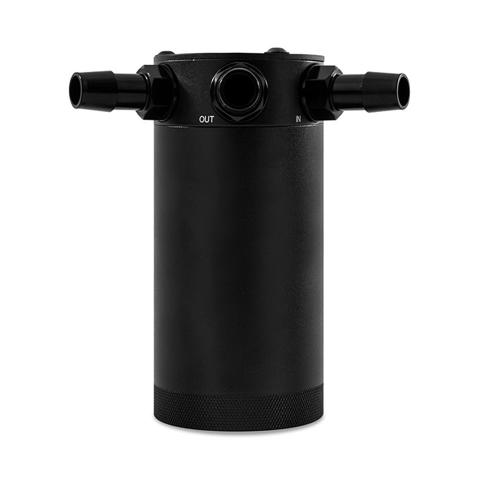 3-Port Compact Baffled Oil Catch Can <br> Universal Fit