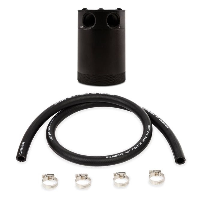 2-PortCompact Baffled Oil Catch Can <br> Thread Size: 3/8 NPT