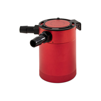 2-Port Compact Baffled Oil Catch Can <br> Thread Size: 3/8 NPT