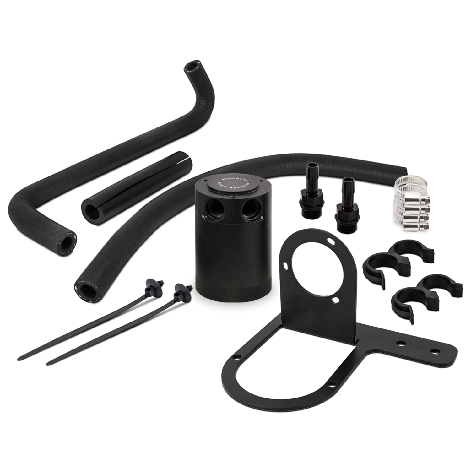 PCV Baffled Oil Catch Can Kit <br> 22-26 Honda Civic Acura Integra 1.5L