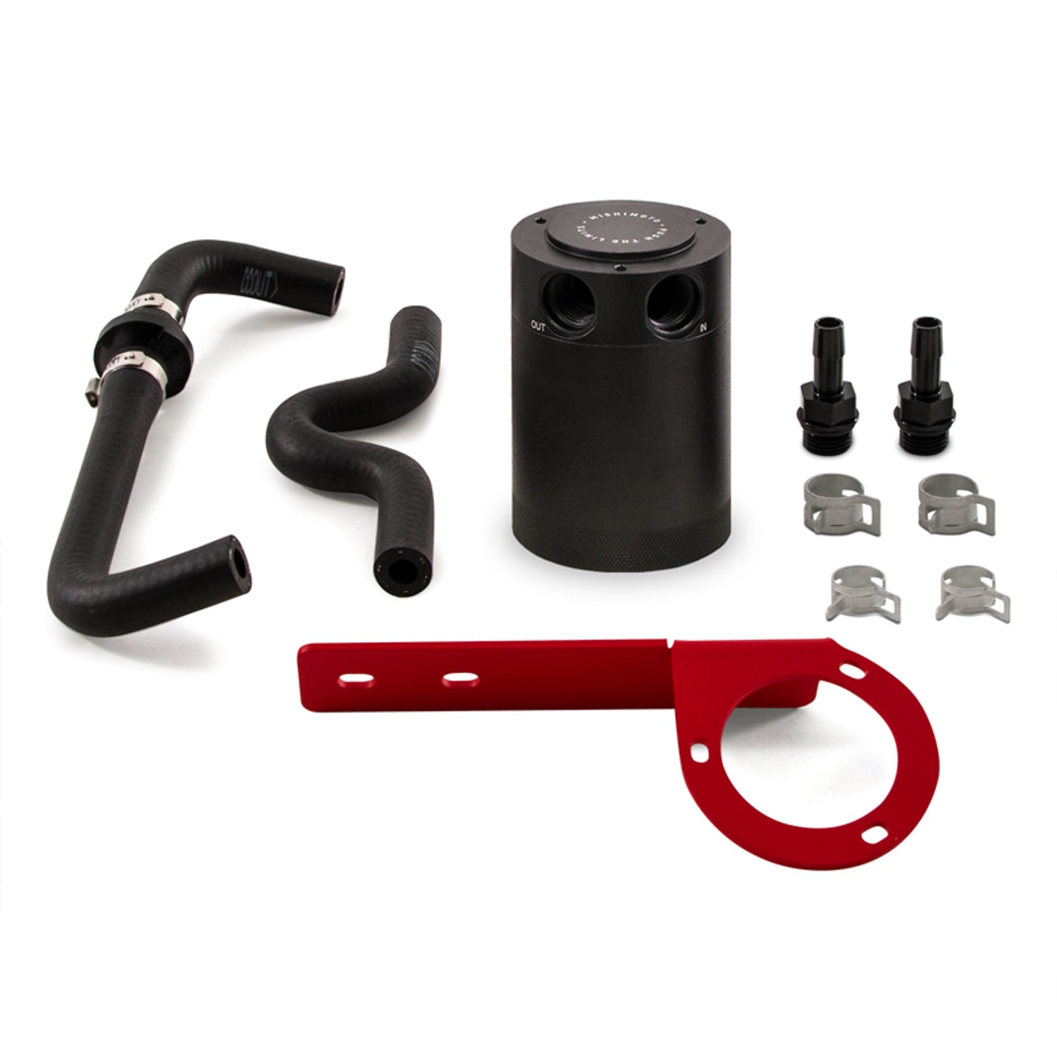 PCV Baffled Oil Catch Can Kit <br> 17-21,23-24 Honda Civic