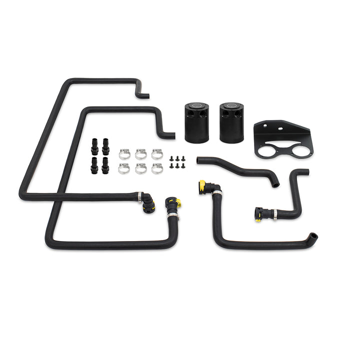 Baffled Oil Catch Can Kit <br> 18-20 Ford F-150