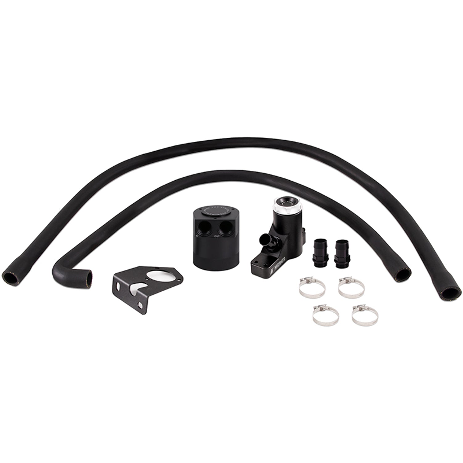 CCV Baffled Oil Catch Can Kit <br> 08-10 Ford F-250-550 Super Duty