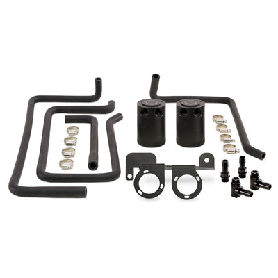 Baffled Oil Catch Can Kit <br> 08-15 INFINITI G37 Q60 Q40 3.7L